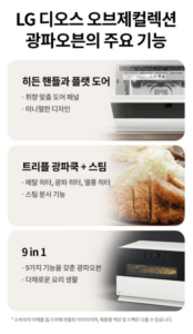 LG전자 디오스 오브제컬렉션 광파오븐 MLJ32HWSO 이미지 3